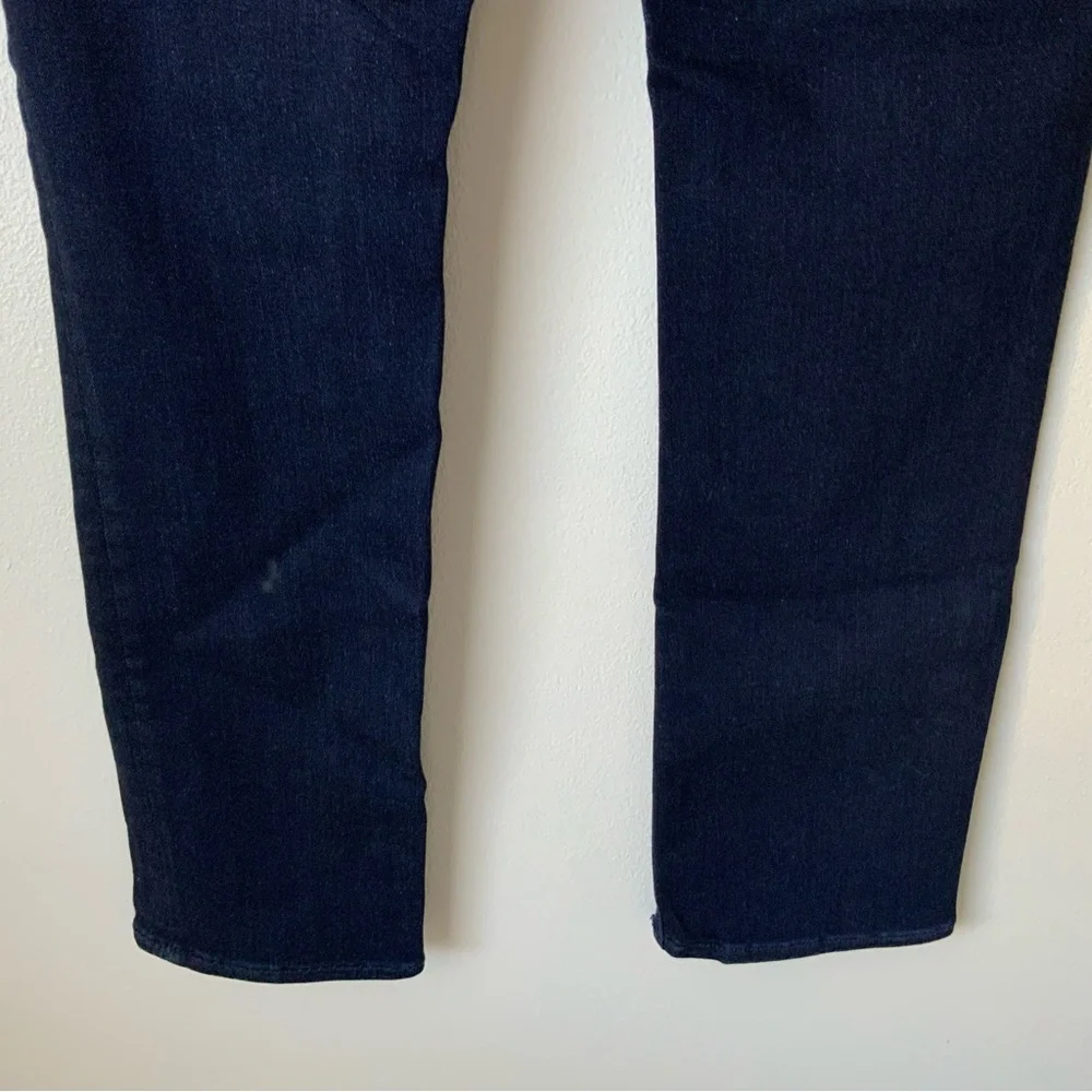 MOTHER Jeans Mid-Rise Dazzler Now or Never Dark Indigo Blue Size 27